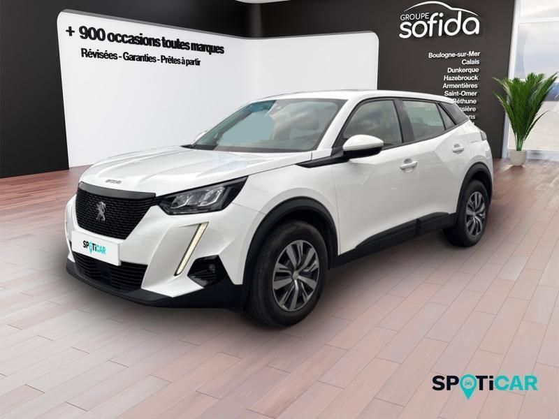 Blanc Utilisé 2021 Peugeot 2008 Business-Line SUV | 13 990 € (Bon prix) - Image 1/3