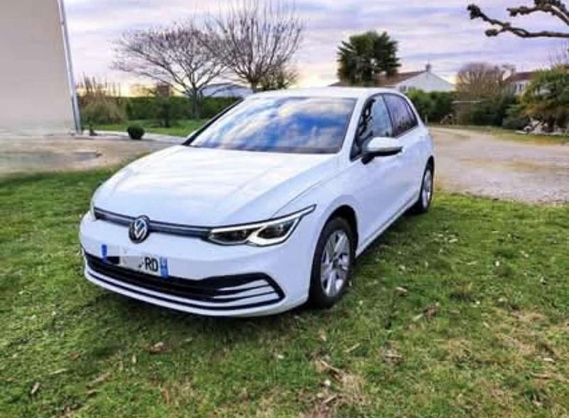 Occasion VW Golf 110 ch (80 kW) 2020 Blanc Berline