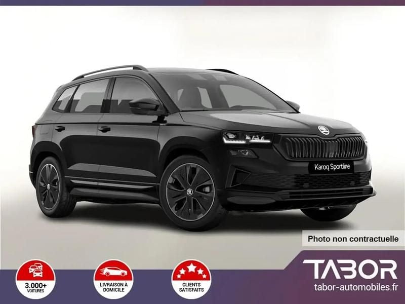Noir Nouvelle 2025 Skoda Karoq SUV | 38 711 € (Prix cher) - Image 1/4