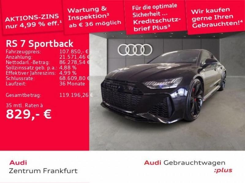 Utilisé 2022 Audi RS7 Sport Citadine | 108 850 € (Prix juste) - Image 1/4
