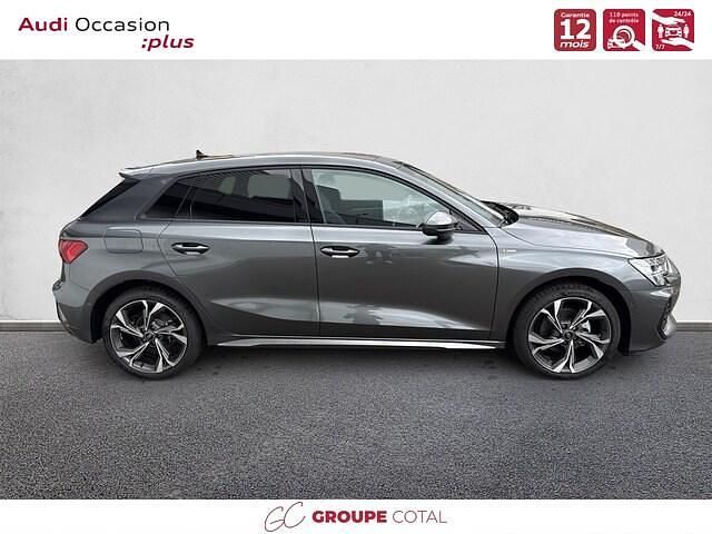 Nouvelle Audi A3 S-Line 150 ch (110 kW) 2025 Gris daytona nacré