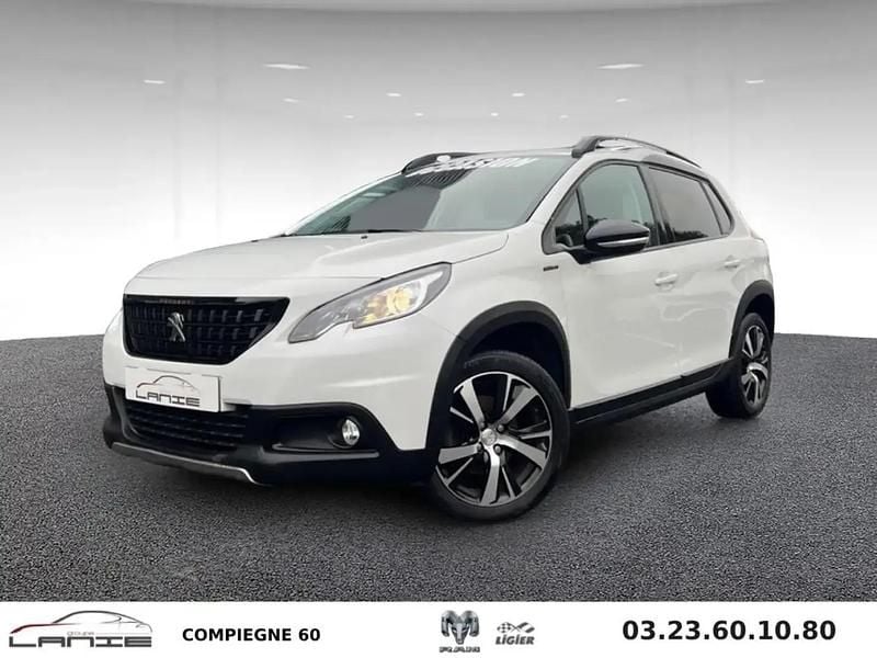 Blanc Utilisé 2016 Peugeot 2008 GT-line SUV | 8 990 € (Prix juste) - Image 1/4