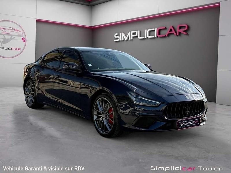 Occasion Maserati Ghibli 430 ch (316 kW) 2018 Bleu Berline