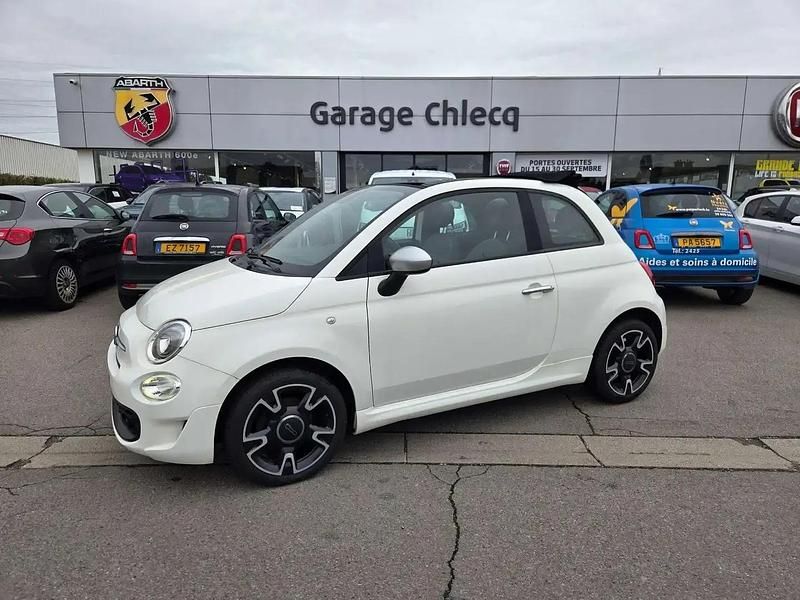 Blanc Occasion 2020 Fiat 500 Rockstar Cabriolet | 12 900 € (Prix cher) - Image 1/4