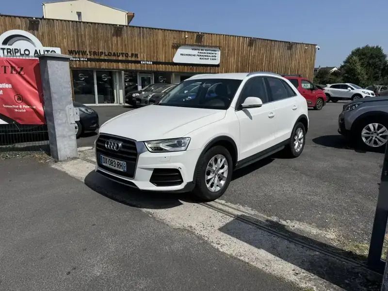 Blanc Utilisé 2015 Audi Q3 Business SUV | 15 990 € (Prix juste) - Image 1/4