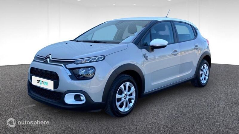 Jaune Utilisé 2023 Citroën C3 PureTech Citadine | 11 200 € (Prix juste) - Image 1/4