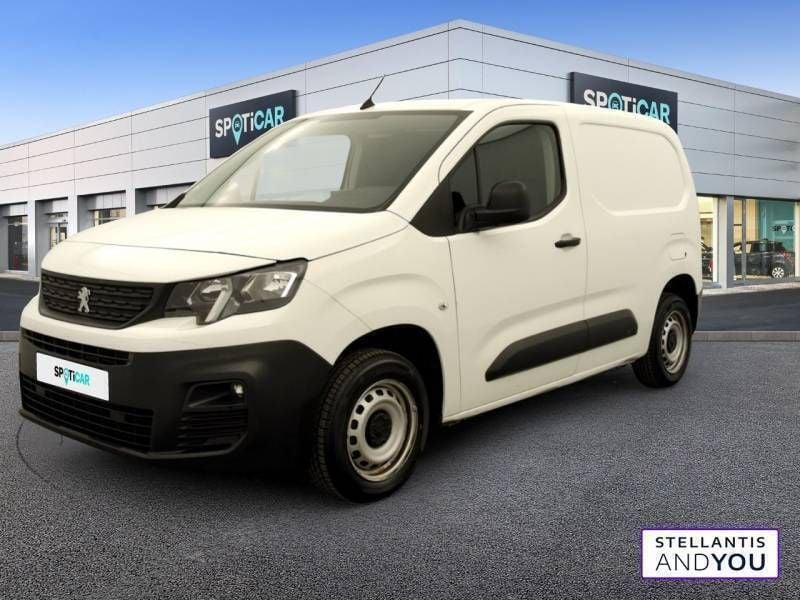 Blanc Utilisé 2021 Peugeot Partner Premium Monospace | 12 990 € - Image 1/3