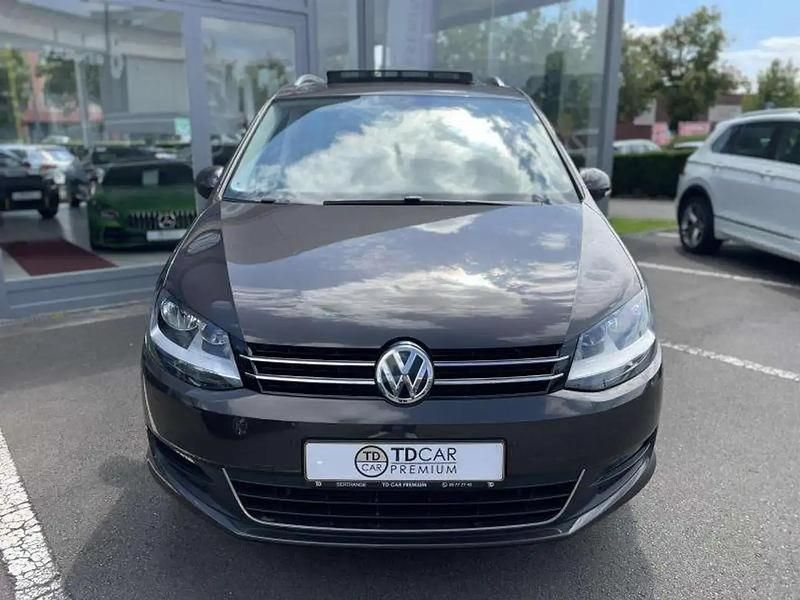 Occasion VW Sharan Allstar 150 ch (110 kW) 2016 Brun Monospace