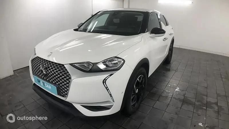 Blanc Utilisé 2021 DS Automobiles DS3 Crossback E-Tense Grand Chic SUV | 17 499 € (Bon prix) - Image 1/4