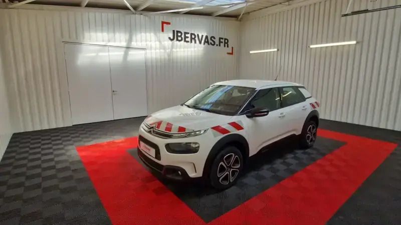 Blanc Utilisé 2019 Citroën C4 Cactus Feel Citadine | 7 590 € - Image 1/4