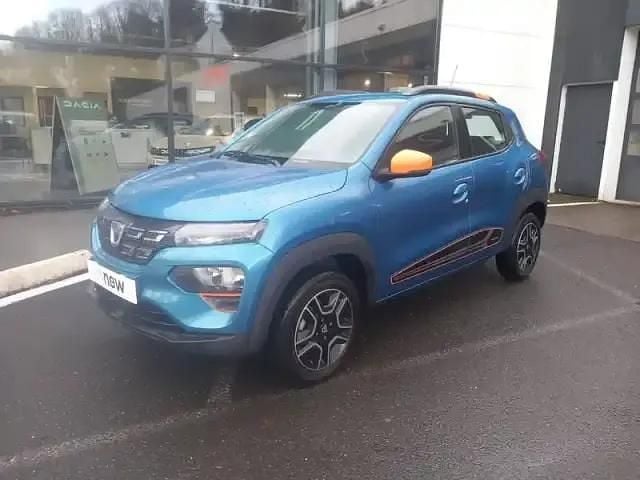 Bleu cenote Occasion 2022 Dacia Spring Citadine | 10 490 € - Image 1/4