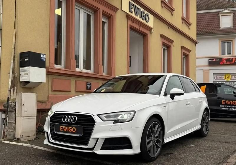 Blanc Occasion 2019 Audi A3 S-Line Berline | 17 990 € (Super prix) - Image 1/4