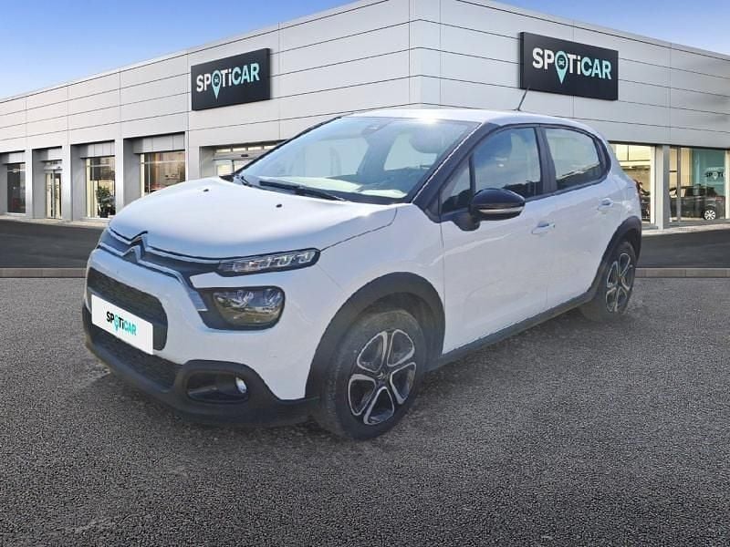 Blanc banqui Utilisé 2022 Citroën C3 Shine Citadine | 10 999 € (Prix juste) - Image 1/4