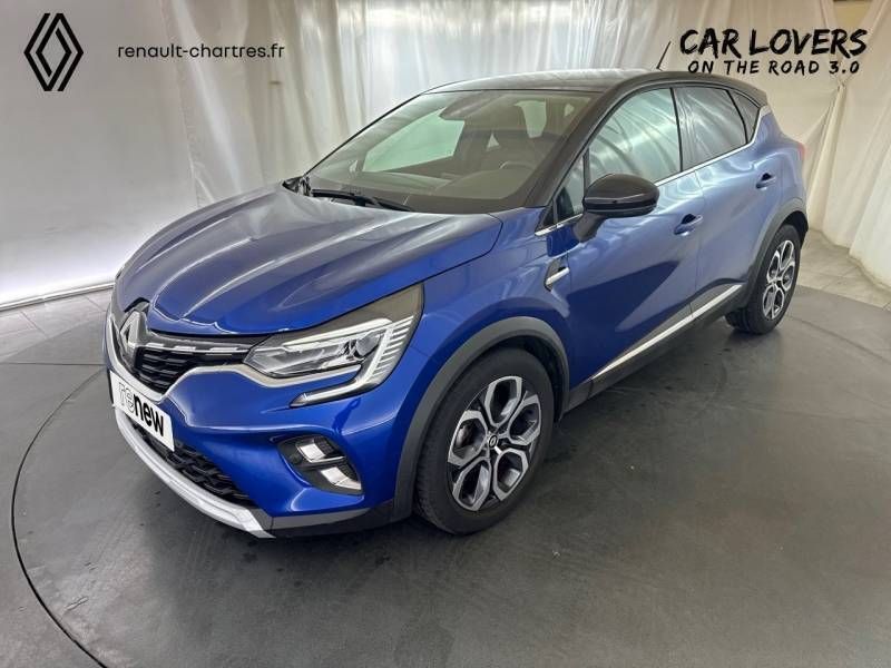 Bleu Utilisé 2022 Renault Captur Intens SUV | 16 450 € (Prix juste) - Image 1/3