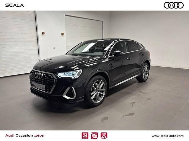 Noir mythic métallisé Utilisé 2020 Audi Q3 Sportback S-Line SUV | 37 990 € (Super prix) - Image 1/4