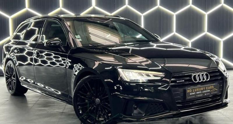 Noir Utilisé 2019 Audi A4 S-Line Break | 19 990 € (Prix juste) - Image 1/4