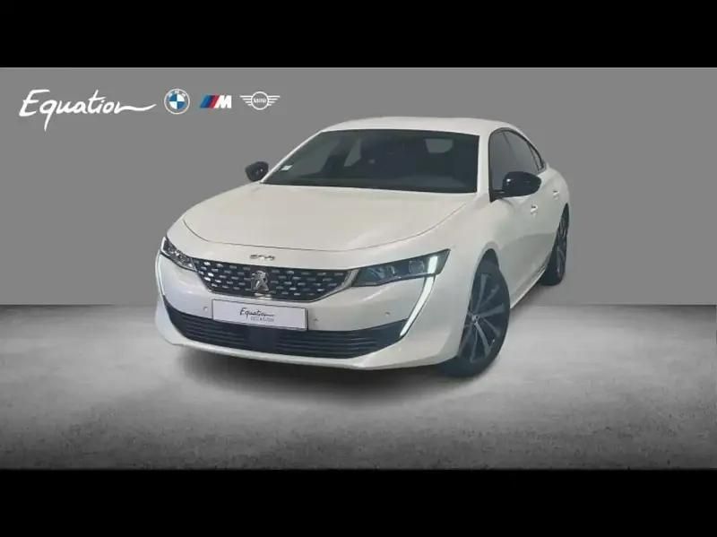 Blanc Utilisé 2018 Peugeot 508 GT-line Berline | 16 900 € (Prix juste) - Image 1/4