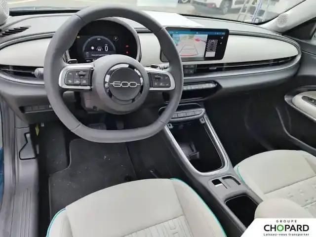 Nouvelle Fiat 600E 114 kW (156 ch) 2025 Bleu sea Berline