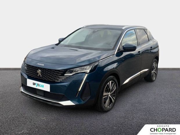 Bleu Utilisé 2021 Peugeot 3008 Allure | 21 989 € (Bon prix) - Image 1/4
