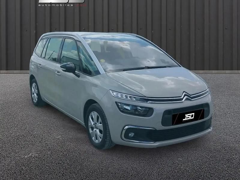Beige Utilisé 2021 Citroën C4 SpaceTourer Shine Monospace | 18 990 € (Prix assez cher) - Image 1/4