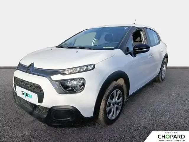 Blanc Occasion 2021 Citroën C3 PureTech Berline | 8 990 € (Bon prix) - Image 1/4