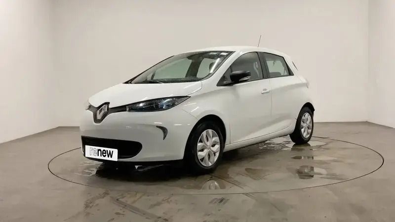 Blanc Utilisé 2018 Renault Zoe Life Citadine | 6 420 € (Bon prix) - Image 1/4