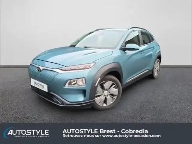Teal métal Occasion 2020 Hyundai Kona SUV | 14 990 € (Super prix) - Image 1/4