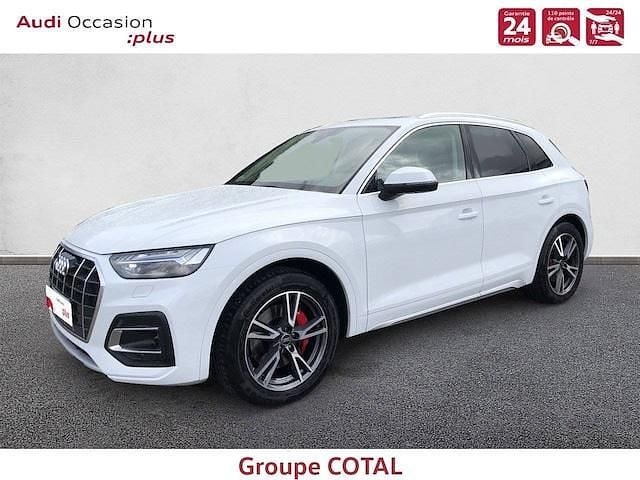 Blanc glacier métallisé Occasion 2023 Audi Q5 Advanced SUV | 54 900 € (Prix cher) - Image 1/4