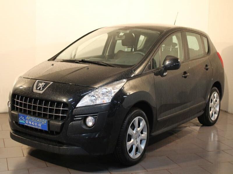Noir Utilisé 2010 Peugeot 3008 Business-Line SUV | 9 490 € (Prix cher) - Image 1/4