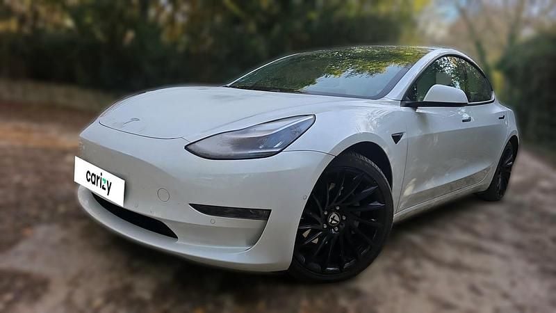 Blanc Occasion 2020 Tesla Model 3 Berline | 22 090 € (Bon prix) - Image 1/4