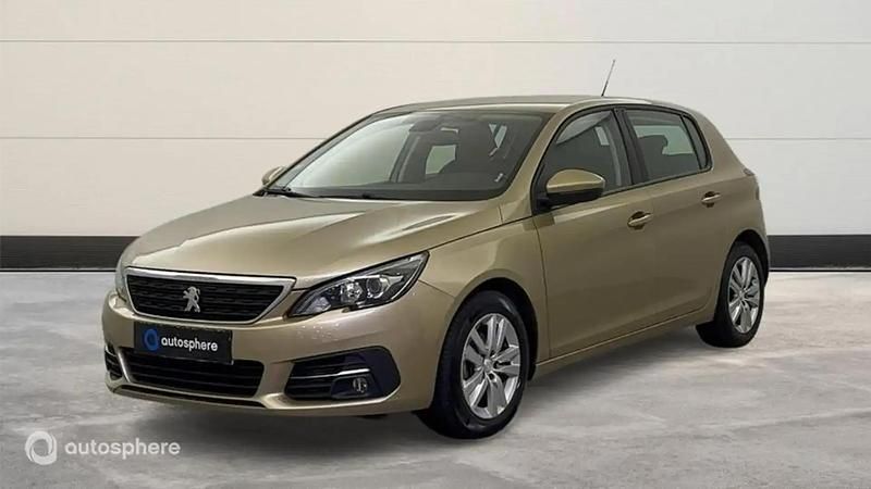 Beige Utilisé 2018 Peugeot 308 Allure Berline | 10 999 € (Bon prix) - Image 1/4