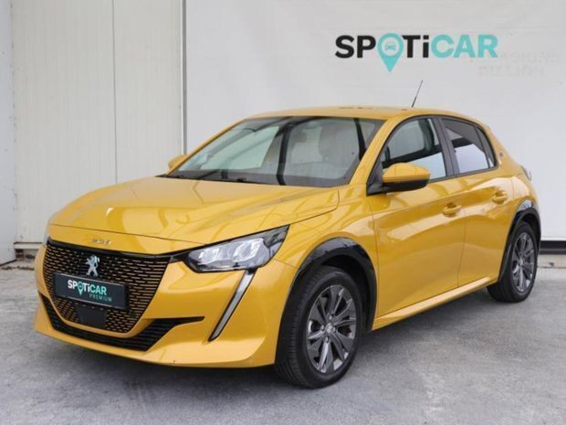 Jaune Utilisé 2021 Peugeot e-208 Style Citadine | 12 690 € (Super prix) - Image 1/4