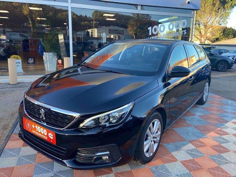 Noir Utilisé 2019 Peugeot 308 Business-Line Break | 11 450 € (Prix juste) - Image 1/4