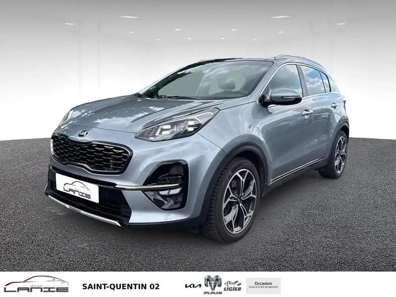 Gris Occasion 2019 Kia Sportage GT-Line SUV | 18 990 € (Prix assez cher) - Image 1/4