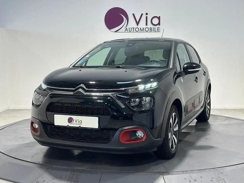 Noir Occasion 2021 Citroën C3 PureTech Berline | 8 990 € (Prix juste) - Image 1/4