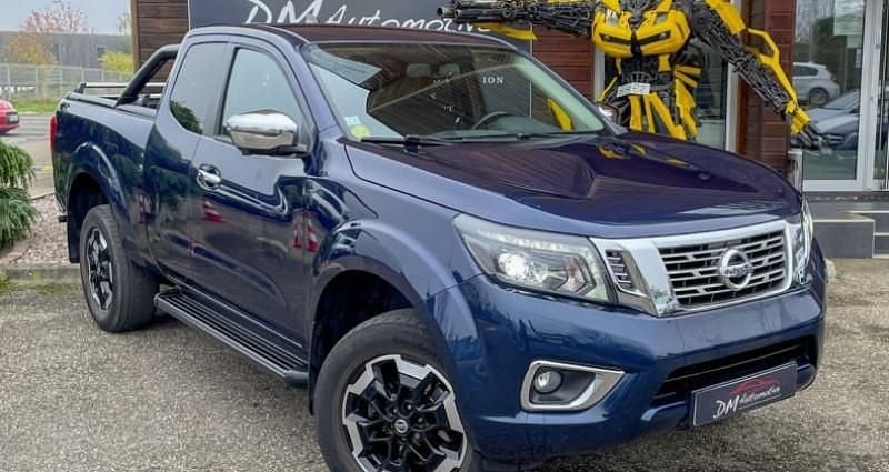 Bleu Occasion 2021 Nissan Navara Tekna Pick-up | 28 990 € (Prix juste) - Image 1/4