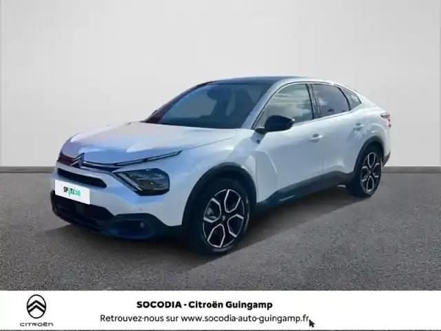 Blanc nacré (n) Utilisé 2023 Citroën e-C4 Shine Berline | 29 990 € - Image 1/4