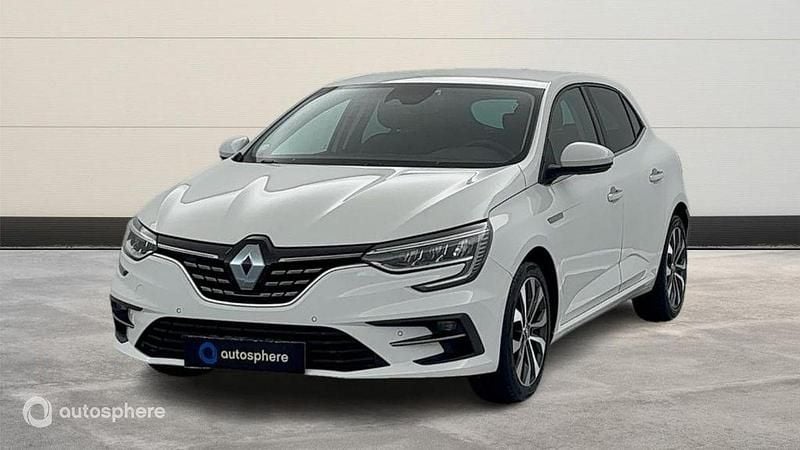 Blanc Utilisé 2023 Renault Mégane IV Techno Berline | 19 299 € (Prix juste) - Image 1/4
