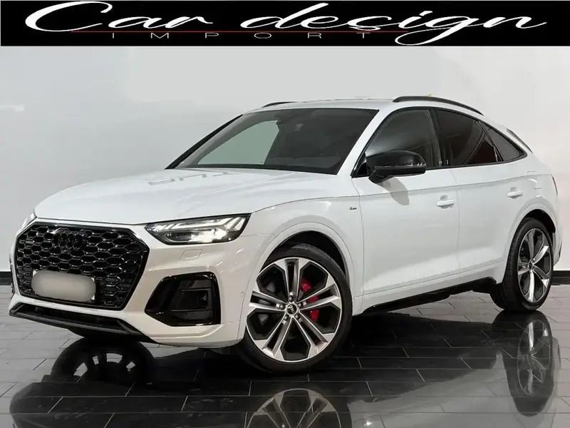 Blanc Utilisé 2021 Audi Q5 Sportback S-Line SUV | 63 900 € - Image 1/4