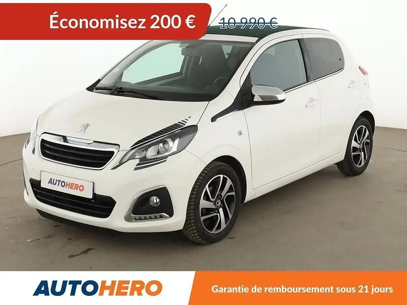 Blanc Occasion 2020 Peugeot 108 Top! Collection Citadine | 10 790 € (Prix juste) - Image 1/2