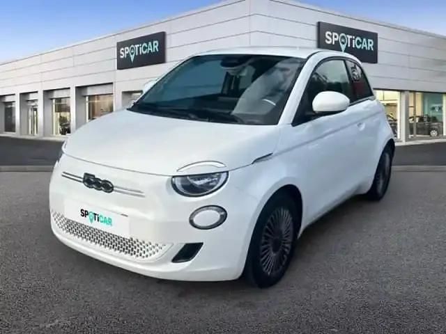 Blanc Utilisé 2022 Fiat 500e Citadine | 14 990 € (Super prix) - Image 1/4
