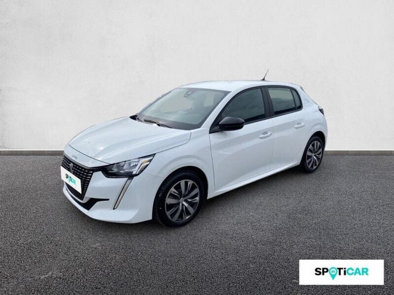 Blanc Utilisé 2023 Peugeot 208 Active Citadine | 14 890 € (Prix assez cher) - Image 1/4