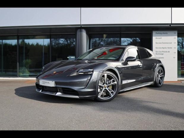 Gris Utilisé 2021 Porsche Taycan Berline | 94 800 € (Super prix) - Image 1/4