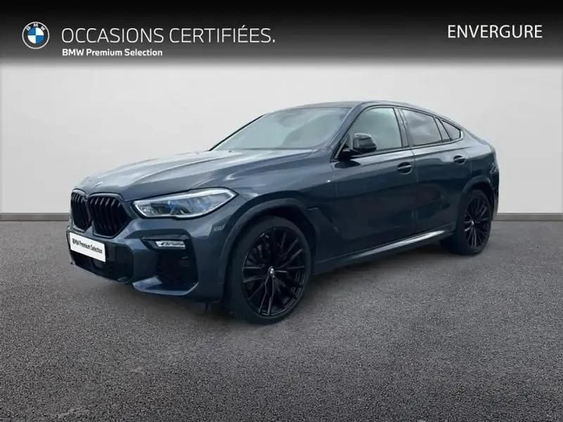 Gris Utilisé 2021 BMW X6 M Sport SUV | 69 900 € (Prix juste) - Image 1/4