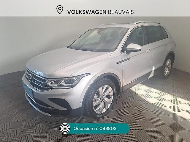 Gris Utilisé 2021 VW Tiguan Elegance SUV | 28 490 € (Bon prix) - Image 1/4