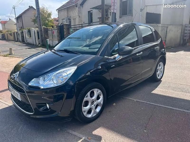 Noir Utilisé 2010 Citroën C3 Citadine | 4 990 € (Prix juste) - Image 1/4