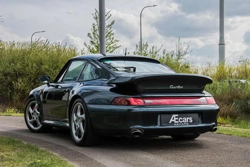 Vert Occasion 1995 Porsche 911 Turbo Coupé | 199 950 € - Image 1/4
