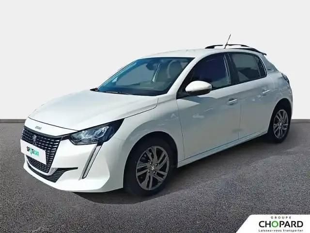Blanc Utilisé 2021 Peugeot 208 Style Citadine | 13 490 € (Prix juste) - Image 1/4
