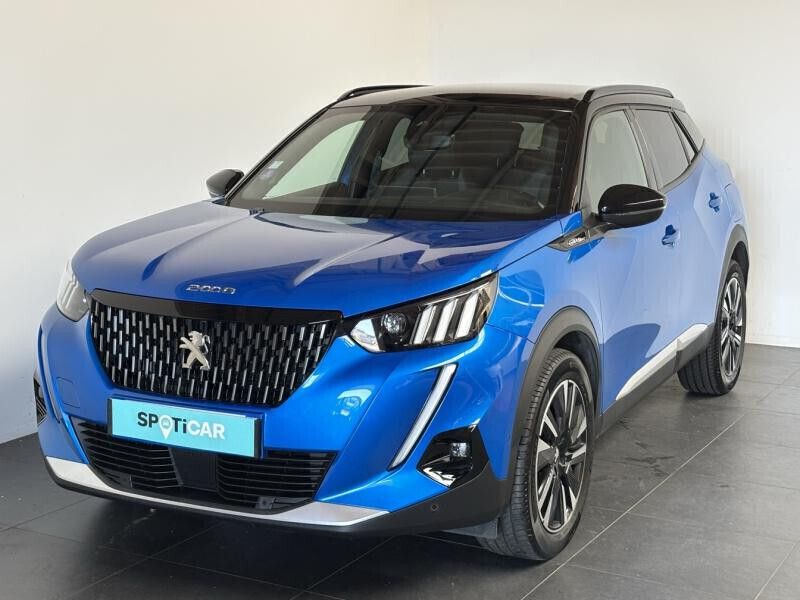 Bleu Utilisé 2020 Peugeot 2008 GT SUV | 17 990 € (Prix juste) - Image 1/4