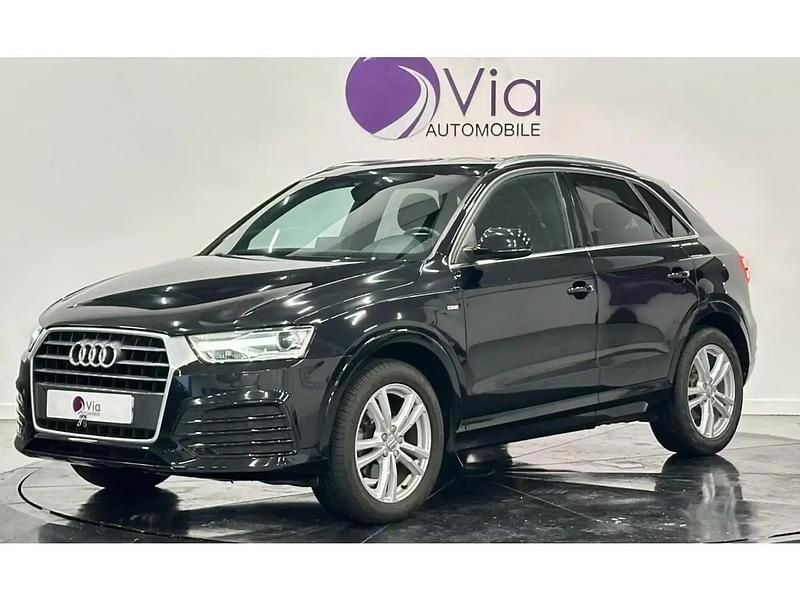 Noir Utilisé 2018 Audi Q3 S-Line SUV | 17 990 € (Super prix) - Image 1/4